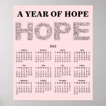 2012: A Year of Hope Wall Calendar