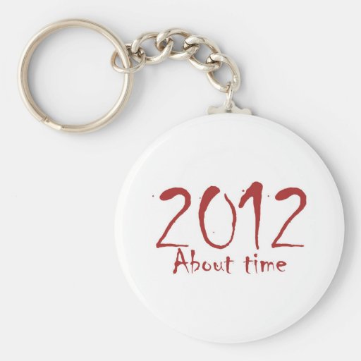 2012 About Time Key Chain