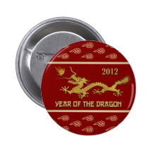 2012. Année chinoise du dragon Badge