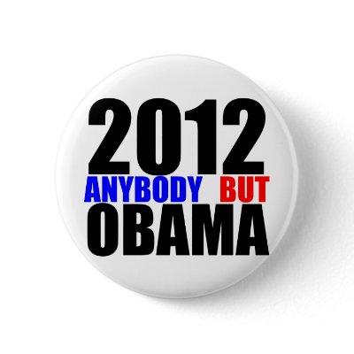 2012: Anybody But Obama Buttons by 4sillygoose