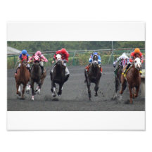 2012 Arlington Park Race Photo Print