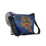 2012 Black 'n Gold Chinese Dragon Face Rickshaw Me Commuter Bags