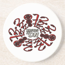2012 Bring It On - PICK YOUR COLOUR! Drink Coaster