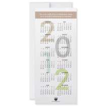 2012 calendar brown banner custom logo new year