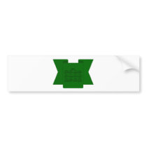 2012 Calendar Bumper Sticker