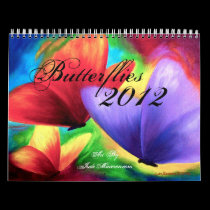 2012 Calendar Butterfly and Flower Painting calendars