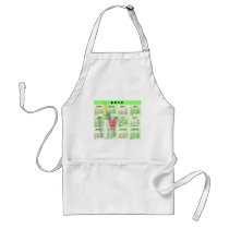 2012 Calendar - Champagne Bucket Print Aprons