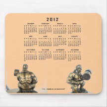 2012 Calendar Mouse Pads