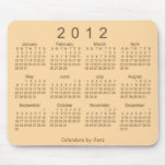 2012 Calendar Mouse Pad