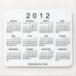 2012 Calendar mousepads