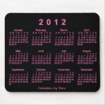 2012 Calendar mousepads
