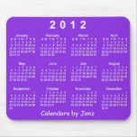 2012 Calendar Mouse Pads