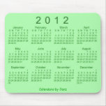 2012 Calendar Mouse Pad