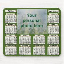 2012 Calendar Mousepad