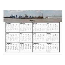 2012 Calendar Post Cards