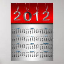 2012 Calendar Poster Print
