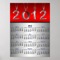 2012 Calendar Poster Print