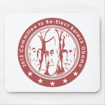 2012 Committee to Re Elect Barack Obama Mousepad