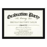 2012 Diploma Graduation Party Invitation