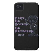2012 - Don't Be Scared.. Be Prepared iPhone 4 Case