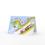 2012 Dragon New Year Greeting Card