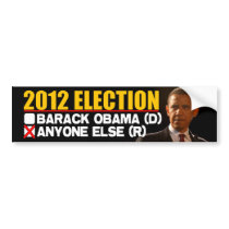 2012 Election - Anti Obama Bumper Stickers