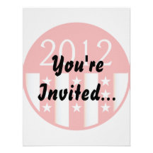 2012 election round seal red version invites