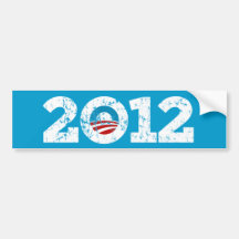 2012 élisent Barack Obama Autocollants Pour Voiture