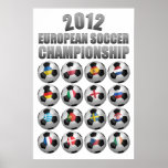 2012 European Soccer Championship Posters