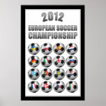 2012 European Soccer Championship Posters