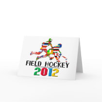 2012: Field Hockey Greeting Card