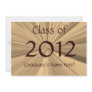2012 Graduation Announcement