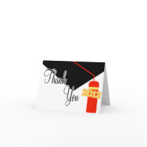 2012 Graduation Cap And Tassel Thank You (Red)
