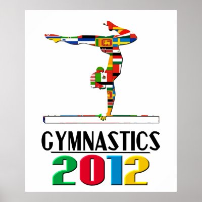 2012: Gymnastics Poster by nakedzealot