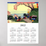 2012 Hokusai Calendar Poster