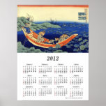 2012 Hokusai Calendar Poster
