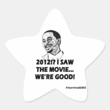 2012 I saw the movie We're good Sticker