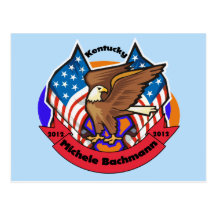 2012 Kentucky for Michele Bachmann Postcards