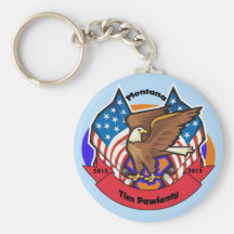 2012 Montana for Tim Pawlenty Key Chain