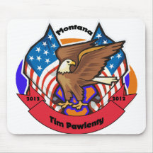 2012 Montana for Tim Pawlenty Mousepads
