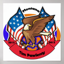 2012 Montana for Tim Pawlenty Print