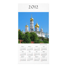 2012 Moscow Calendar Photo Card
