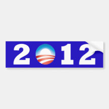 2012 Obama Bumper Sticker