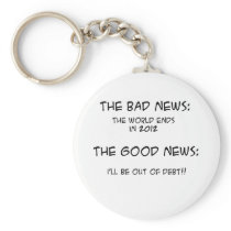 2012 Out of Debt Keychain