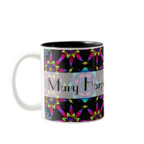 2012 Personalized Kaleidoscope Calendar Gift Mug