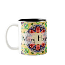 2012 Personalized Kaleidoscope Calendar Gift Mug
