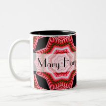 2012 Personalized Kaleidoscope Calendar Gift Mug