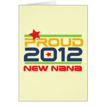 2012 Proud Nana T-shirts and Gifts Card
