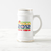 2012 Proud Nana T-shirts and Gifts Coffee Mugs