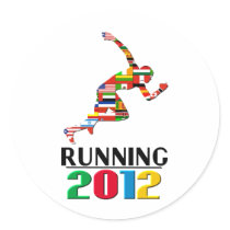 2012: Running Round Stickers